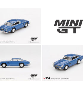 Mini GT 1:64 Aston Martin DB5 – Sierra Blue