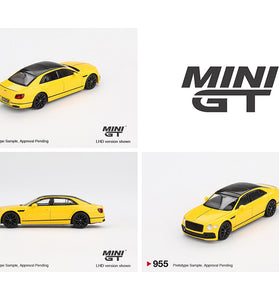 Mini GT 1:64 Bentley Flying Spur – Monaco Yellow