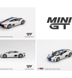 Mini GT 1:64 Jaguar C-X75 – Silver