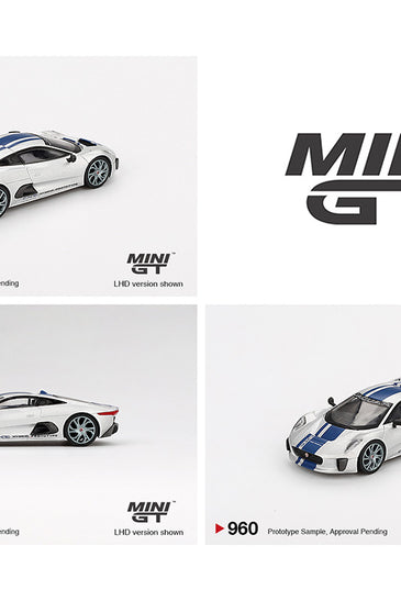 Mini GT 1:64 Jaguar C-X75 – Silver