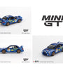 Mini GT 1:64 Subaru Impreza WRC98 1998 Rally Monte-Carlo 3rd Place #3