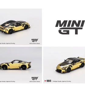 Mini GT 1:64 Nissan Z VeilSide FFZ400 – Gold Chrome