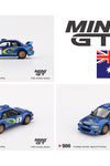 Mini GT 1:64 Subaru Impreza WRC99 – #5, Richard Burns / Robert Reid – Winner, 1999 Rally Australia – Australia Exclusive