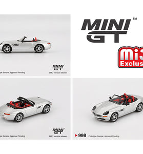 Mini GT 1:64 BMW Z8 – Silver- Mijo Exclusives