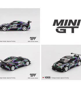 Mini GT 1:64 Toyota GR86 HKS TYPE R 2022 Tokyo Auto Salon – Black