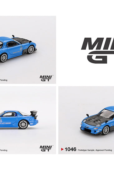 Mini GT 1:64 Mazda RX-7 RE-Amemiya 20B NA 3ROTOR-7 “Ama-san Go”