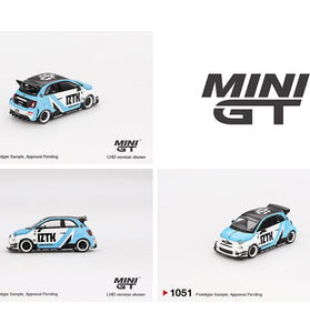 Mini GT 1:64 Abarth 595 LB-WORKS x Abas Works IZTK