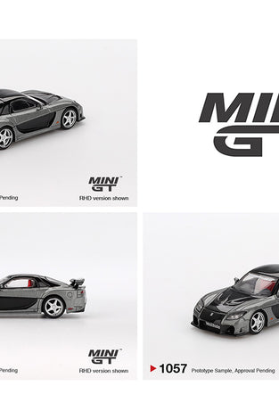 Mini GT 1:64 Mazda RX-7 VeilSide – Fortune Grey