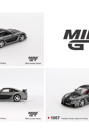 Mini GT 1:64 Mazda RX-7 VeilSide – Fortune Grey