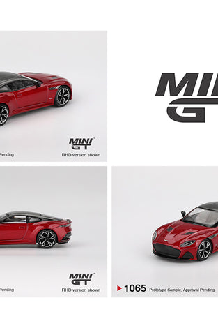 Mini GT 1:64 Aston Martin DBS – Hyper Red