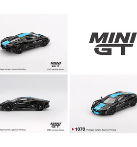 Mini GT 1:64 Jaguar C-X75 – Black – Mijo Exclusives