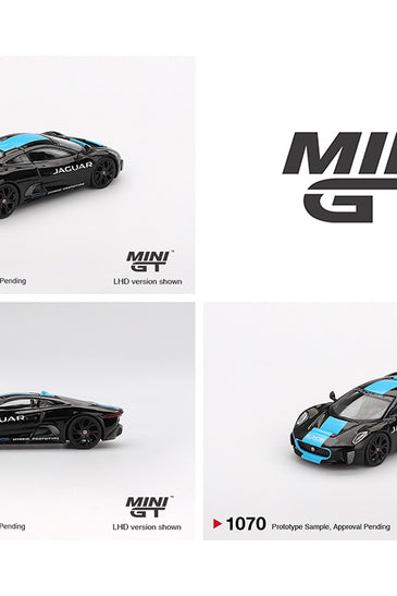 Mini GT 1:64 Jaguar C-X75 – Black – Mijo Exclusives