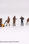 Mini GT 1:64 Figurine UPS Driver and workers