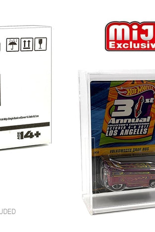 Showcase 1:64 Basic REDLINE CLUB Collector Single Display Case (5.25″x2.5″x7.5″)