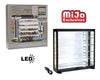 Showcase 1:64 Wall Mount 5 Tiers USB Powered LED Black with Mirror Back – MiJo Exclusives