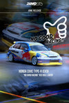 INNO64 1/64 HONDA CIVIC TYPE R EK9 NO GOOD RACING RED BULL LIVERY