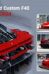 DCM RED AI. VASID CUSTOM FERRARI F40 #'D TO 599