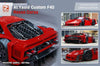 DCM RED AI. VASID CUSTOM FERRARI F40 #'D TO 599