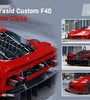 DCM RED AI. VASID CUSTOM FERRARI F40 #'D TO 599