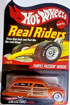 HOT WHEELS RLC REAL RIDERS ORANGE PURPLE PASSION WOODIE