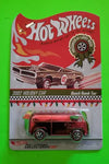 HOT WHEELS 2002 HOLIDAY CAR RED BEACH BOMB TOO