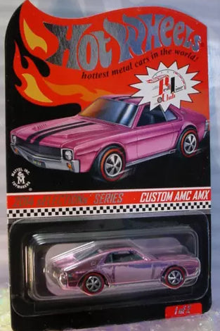 HOT WHEELS RLC PINK CUSTOM AMC AMX