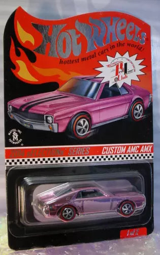 HOT WHEELS RLC PINK CUSTOM AMC AMX