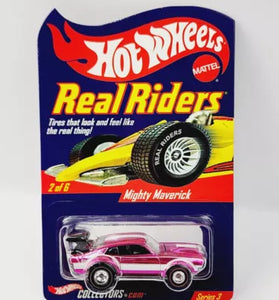 HOT WHEELS RLC REAL RIDERS PINK MIGHTY MAVERICK