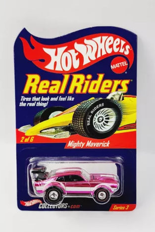 HOT WHEELS RLC REAL RIDERS PINK MIGHTY MAVERICK