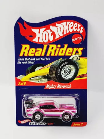 HOT WHEELS RLC REAL RIDERS PINK MIGHTY MAVERICK