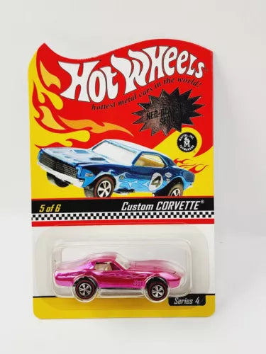 HOT WHEELS RLC NEO CLASSICS PINK CUSTOM CORVETTE – Colorado
