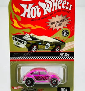 HOT WHEELS RLC NEO CLASSICS PINK VOLKSWAGEN BUG
