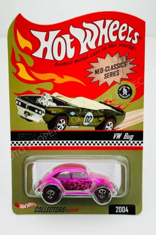HOT WHEELS RLC NEO CLASSICS PINK VOLKSWAGEN BUG