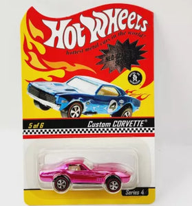 HOT WHEELS RLC NEO CLASSICS PINK CUSTOM CORVETTE