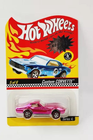 HOT WHEELS RLC NEO CLASSICS PINK CUSTOM CORVETTE