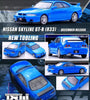 Inno64 Nissan Skyline GT-R R33 Blue