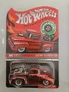 HOT WHEELS HOLIDAY CAR RED CUSTOM '56 FORD F100 PICKUP