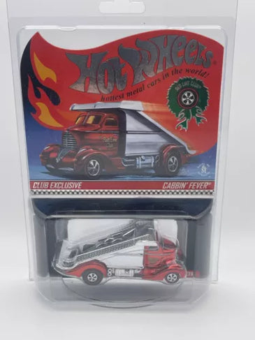 HOT WHEELS HOLIDAY CAR RED CABBIN' FEVER