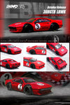 Inno64 Ferrari Liberty Walk LBWK GTB in Red #3 1:64 IN64-LBWK308-RED