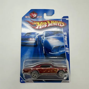 2009 HOT WHEELS COLLECTOR EDITION RED 1967 PONTIAC GTO w/RR'S