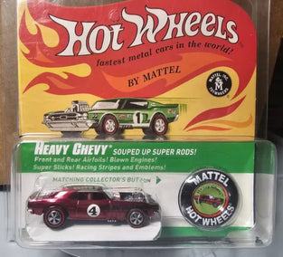 HOT WHEELS RLC RED HEAVY CHEVY IN PROTECTO