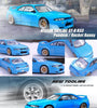 Inno64 Nissan Skyline GT-R R33 Blue ROCKET BUNNY