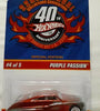 HOT WHEELS 22ND CONVENTION RED PURPLE PASSION 1/3000