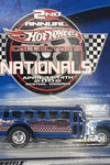 HOT WHEELS 2ND NATIONALS BLUE S'COOL BUS w/RR'S