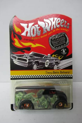 HOT WHEELS RLC HALLOWEEN EXCLUSIVE SCARY DAIRY DELIVERY