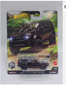 HOT WHEELS OFF ROAD 2024 TOYOTA LAND CRUISER BLACK CHASE