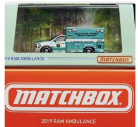 MATCHBOX RLC 2019 RAM AMBULANCE