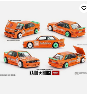 KAIDO HOUSE #177 ORANGE BMW M3 SEALED