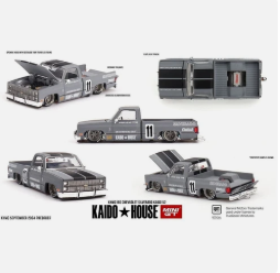 KAIDO HOUSE #160 GREY CHEVROLET SILVERADO SEALED