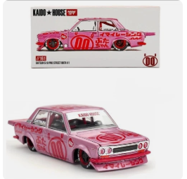 KAIDO HOUSE #161 PINK DATSUN 510 PRO STREET SEALED